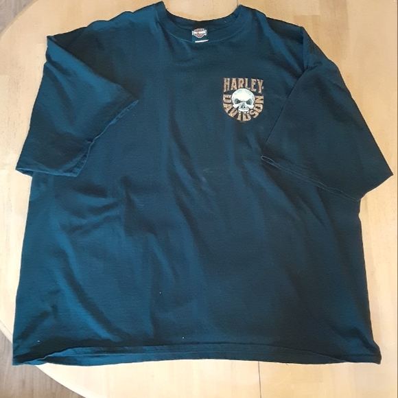 HARLEY-DAVIDSON Other - HARLEY-DAVIDSON BLACK SHORT SLEEVE CREW T SHIRT (POCONO MOUNTAINS, PA) MENS 5XL